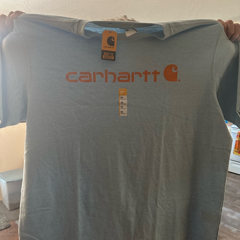 Carhartt loose fit short sleeve heavyweight, graphic logo tshirt